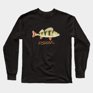 Perch Fishing Long Sleeve T-Shirt